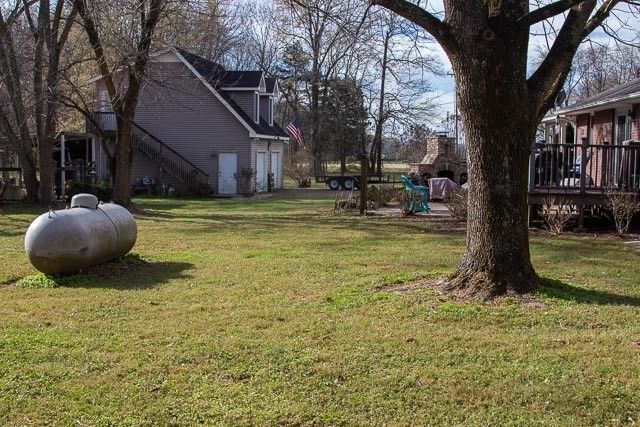 a view of a house with a swimming pool
