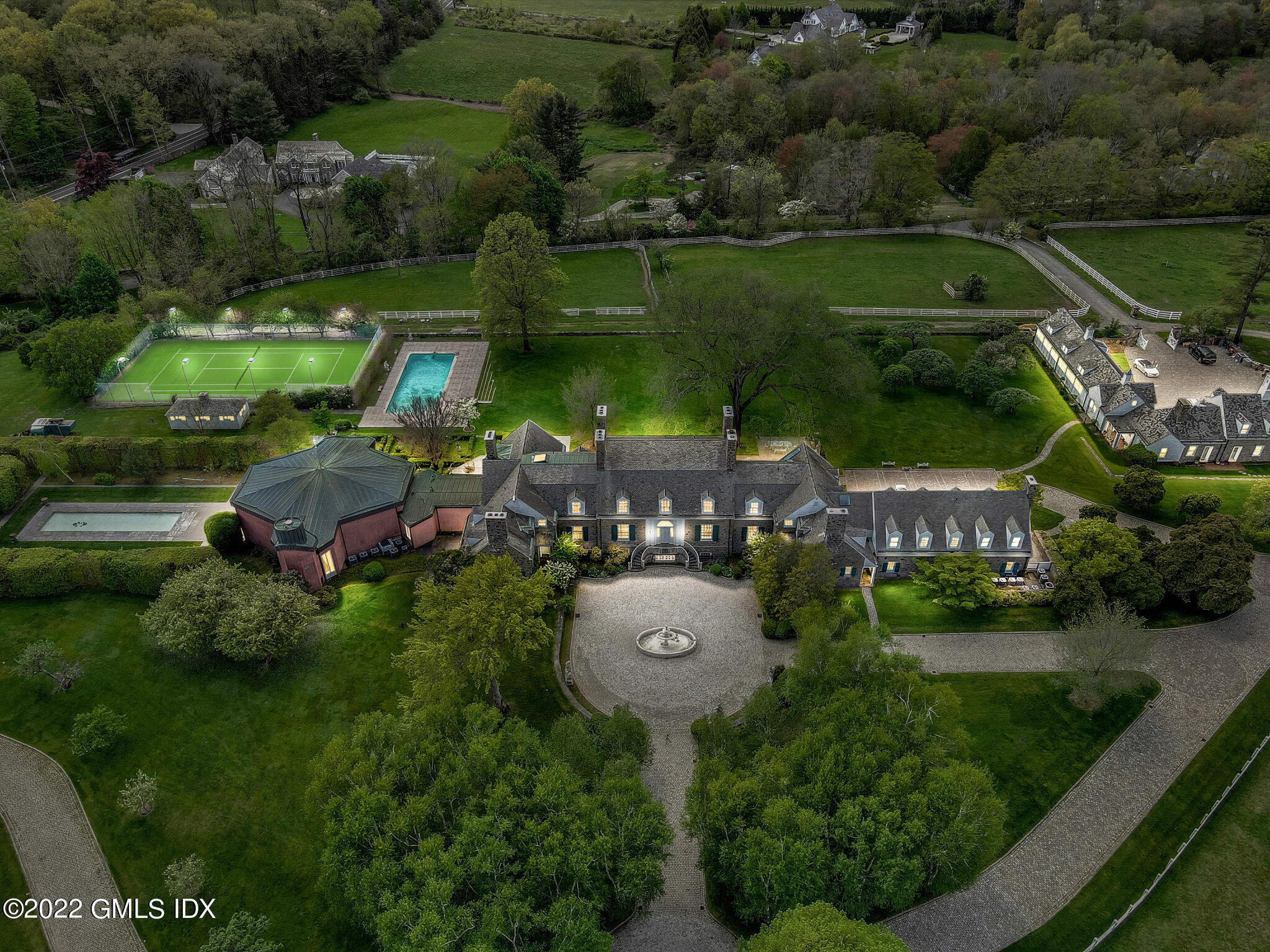 5-7 John Street Greenwich, CT 06831 - Photo 25 of 28 an aerial view of a house having yard