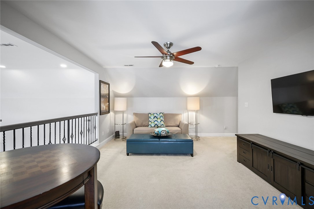 8901 First Branch Lane Chesterfield, VA 23838 - Photo 21 of 38 Upstairs, you’ll find a large loft overlooking the