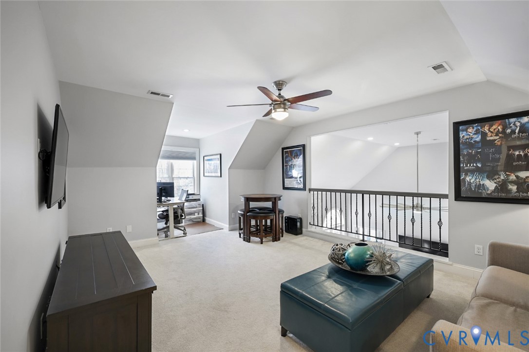 8901 First Branch Lane Chesterfield, VA 23838 - Photo 22 of 38 Upstairs, you’ll find a large loft overlooking the