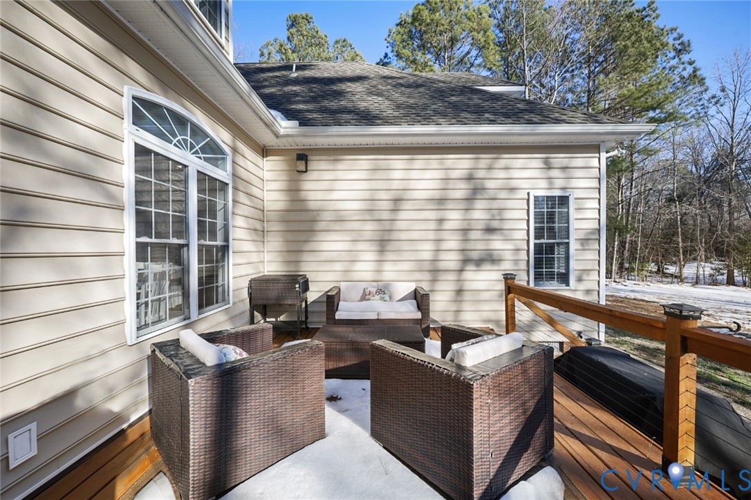 8901 First Branch Lane Chesterfield, VA 23838 - Photo 25 of 38 Out back, enjoy a true outdoor oasis featuring a n