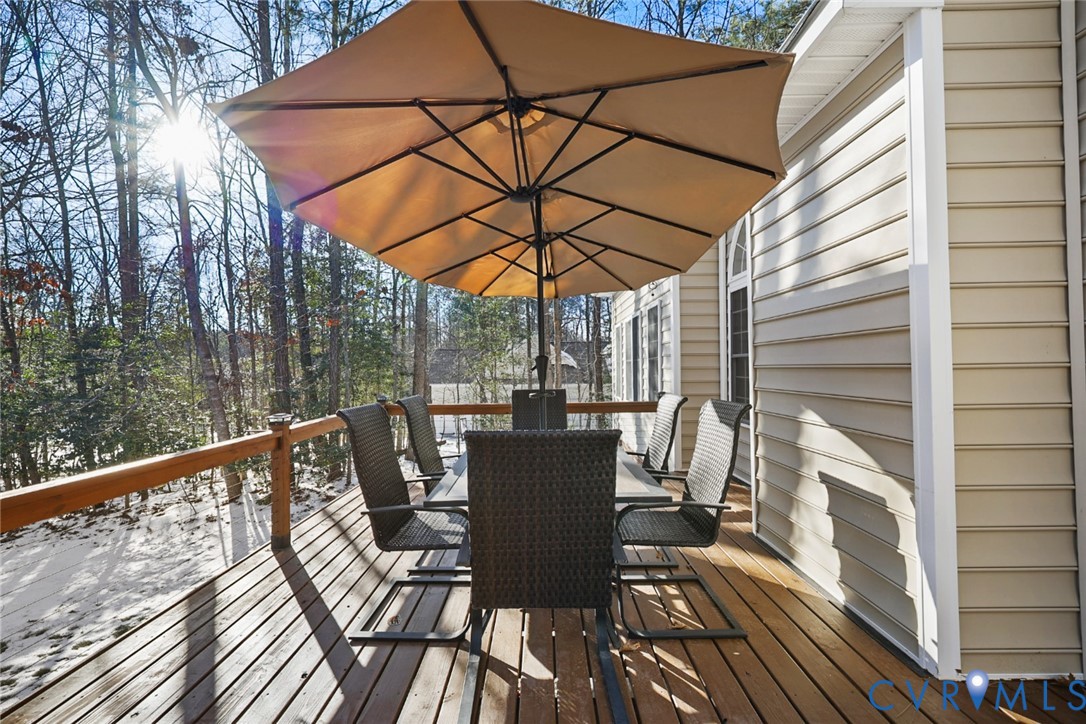 8901 First Branch Lane Chesterfield, VA 23838 - Photo 26 of 38 Out back, enjoy a true outdoor oasis featuring a n