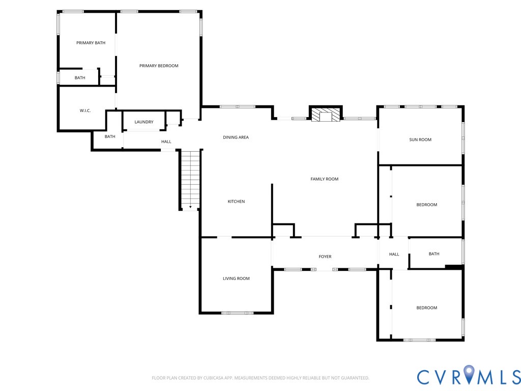 8901 First Branch Lane Chesterfield, VA 23838 - Photo 37 of 38 First Level Floor Plan