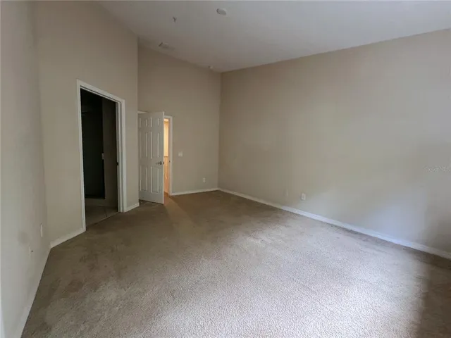 a view of empty room