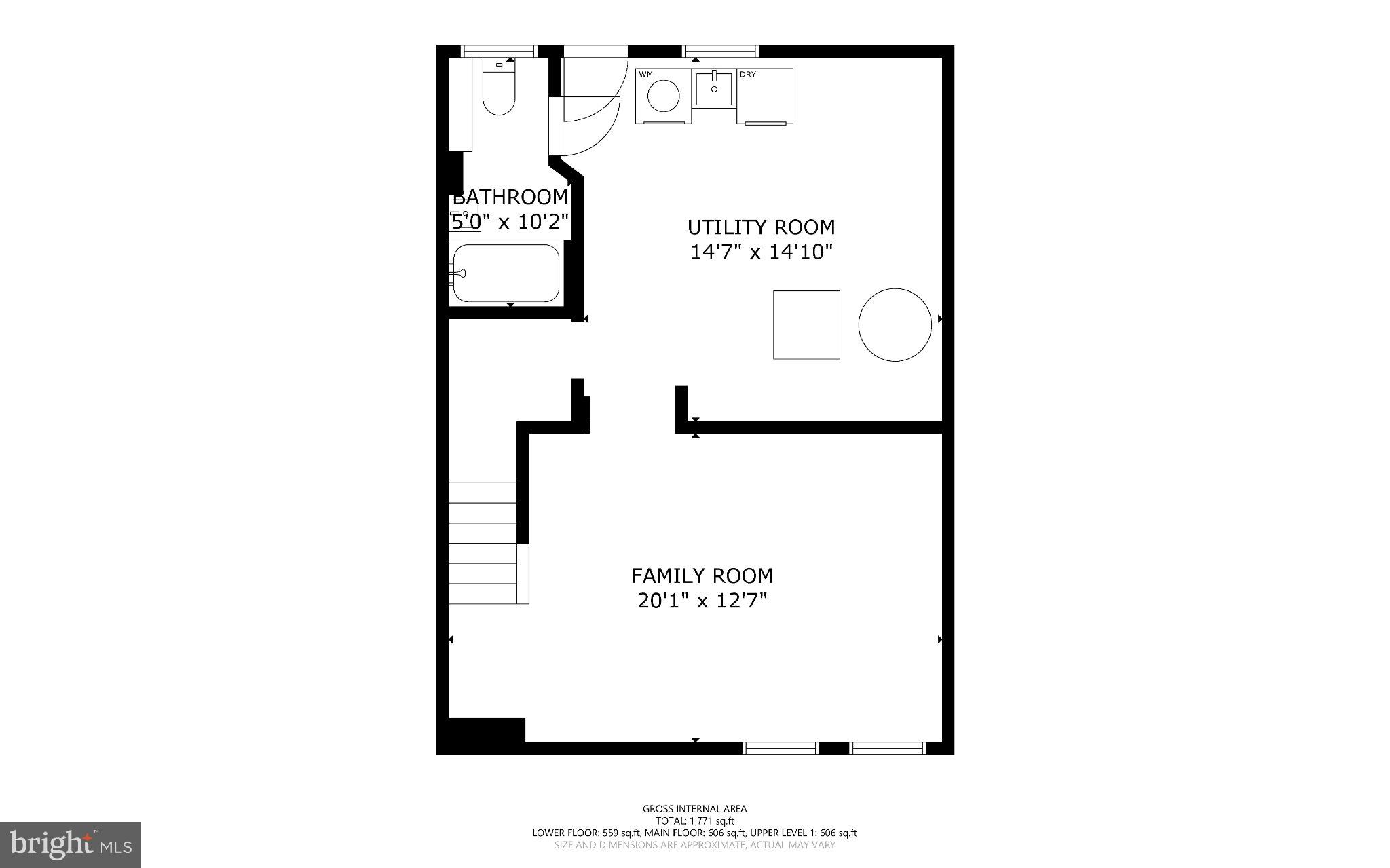 416 Stratford Road Baltimore, MD 21228 - Photo 44 of 44 Floor plan - basement