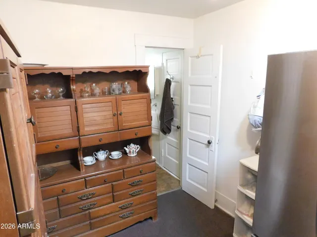 a view of walk in closet