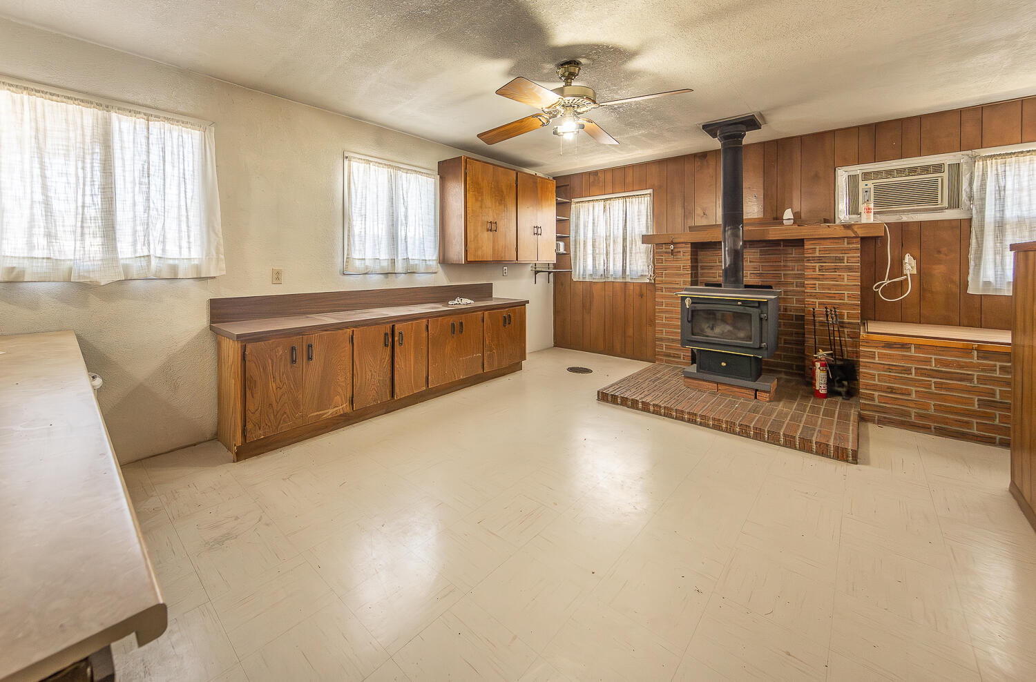 1918 42nd Street Lubbock, TX 79412 - Photo 10 of 29 a large kitchen with a large window