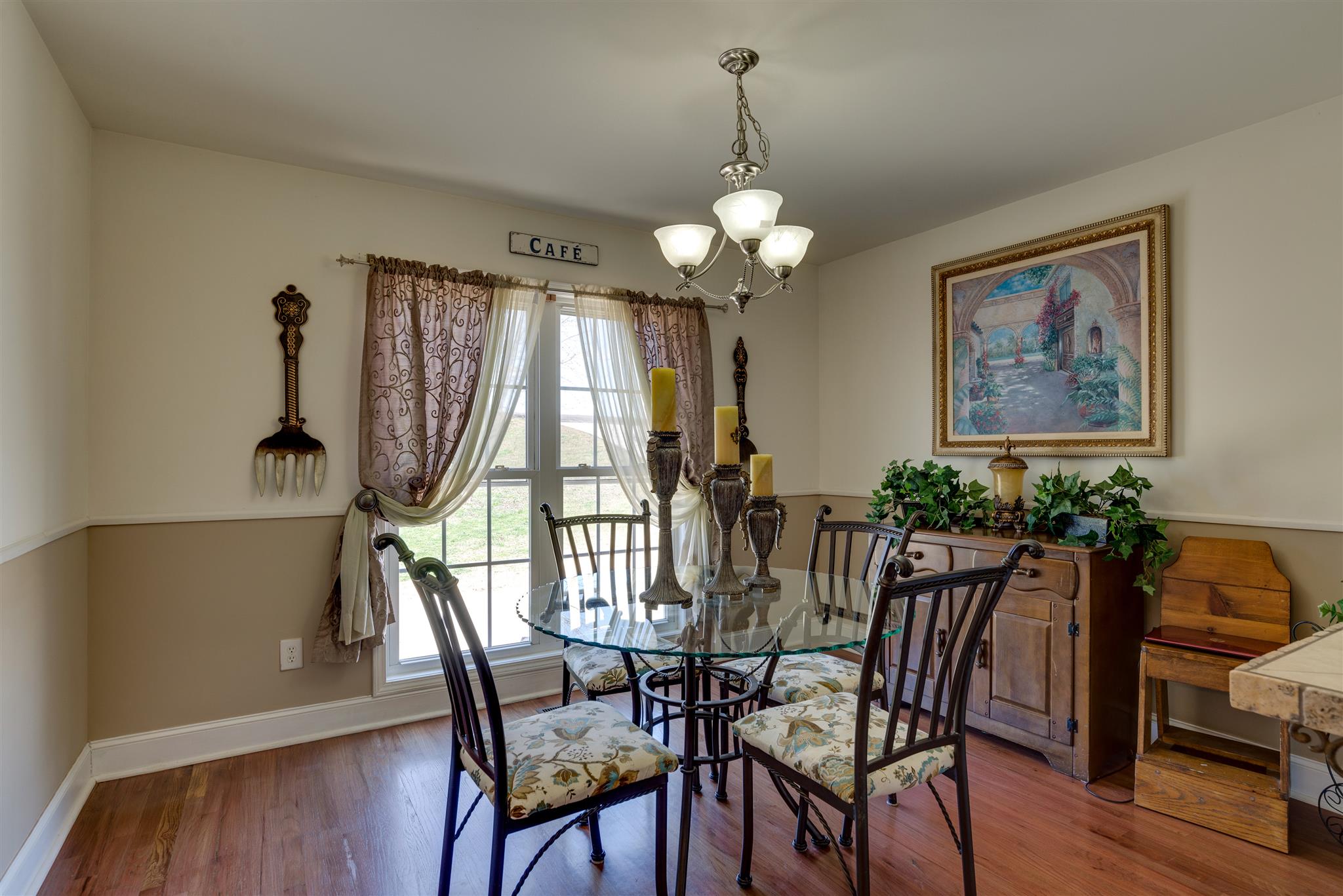 2225 Clara Mathis Road Spring Hill, TN 37174 - Photo 5 of 19 a view of a dining room with furniture window and wooden floor