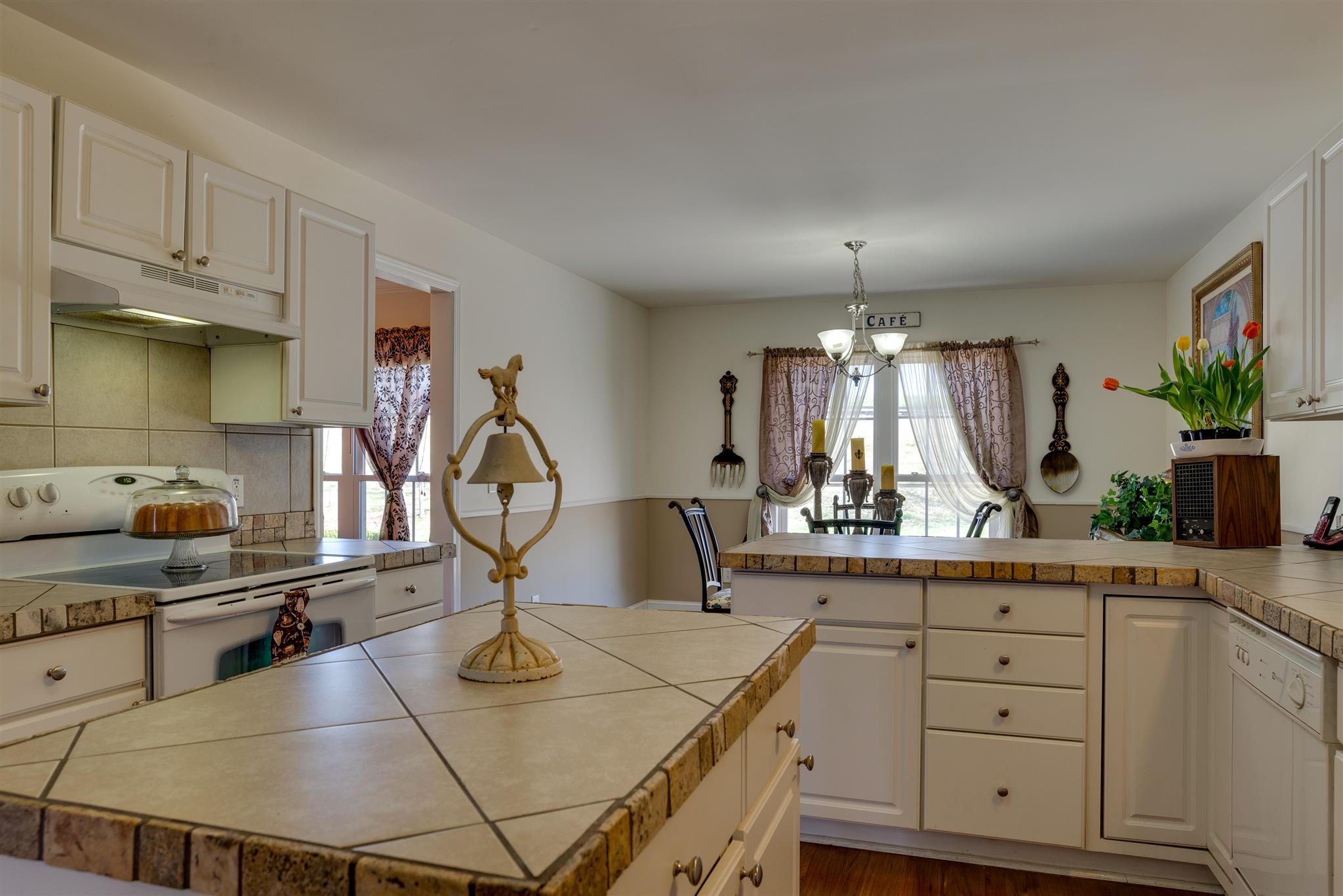 2225 Clara Mathis Road Spring Hill, TN 37174 - Photo 7 of 19 a kitchen with granite countertop a sink a stove and cabinets