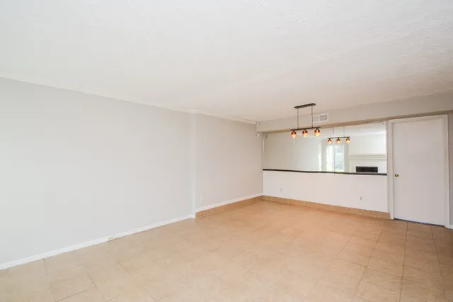 a view of empty room