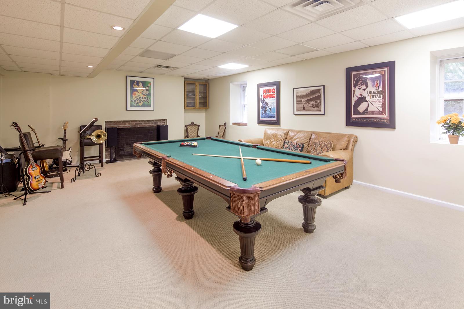 415 Conshohocken State Road Penn Valley, PA 19072 - Photo 27 of 31 game and music room with gas fireplace