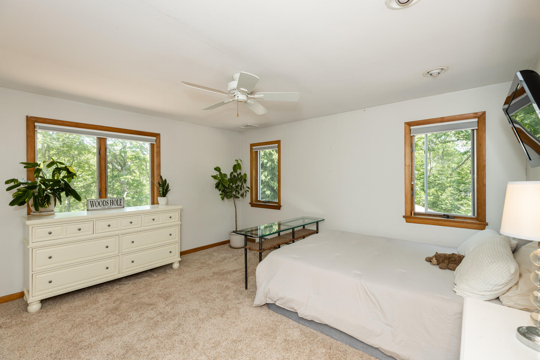 19 Proctor Road Woods Hole, MA 02543 - Photo 21 of 43 a bedroom with a bed and a window