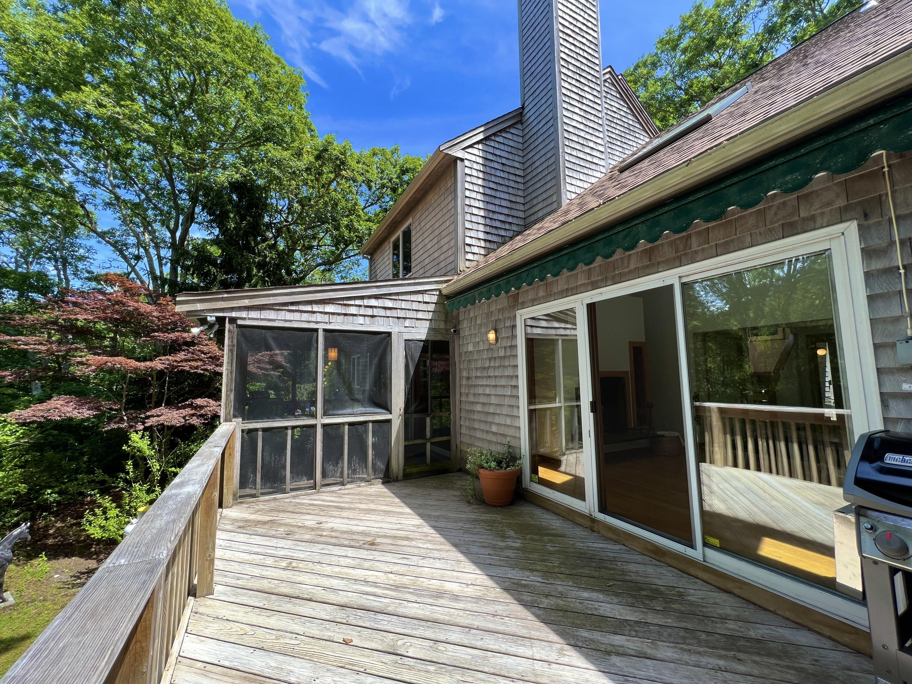 19 Proctor Road Woods Hole, MA 02543 - Photo 30 of 43 a view of a house with a porch