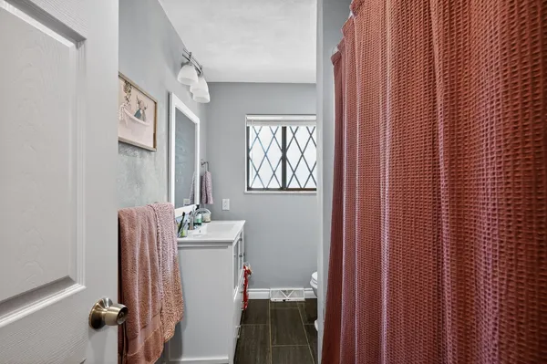 a room with furniture and a window