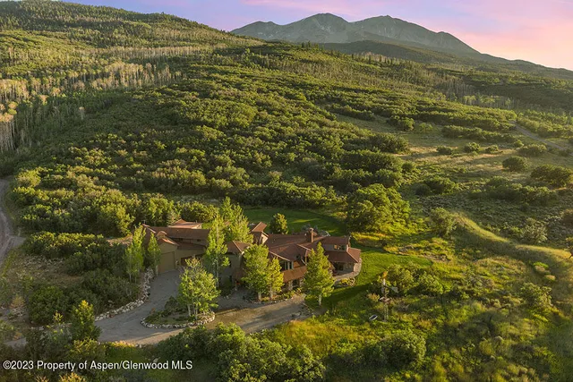 a view of a city with an ocean view