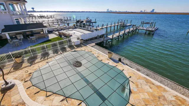 a view of residential houses with outdoor space