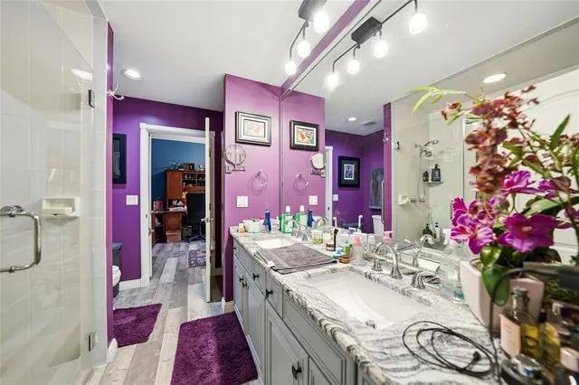 a view of a workspace with furniture and toys