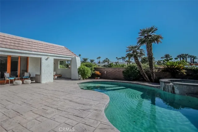 a view of a house with sitting area