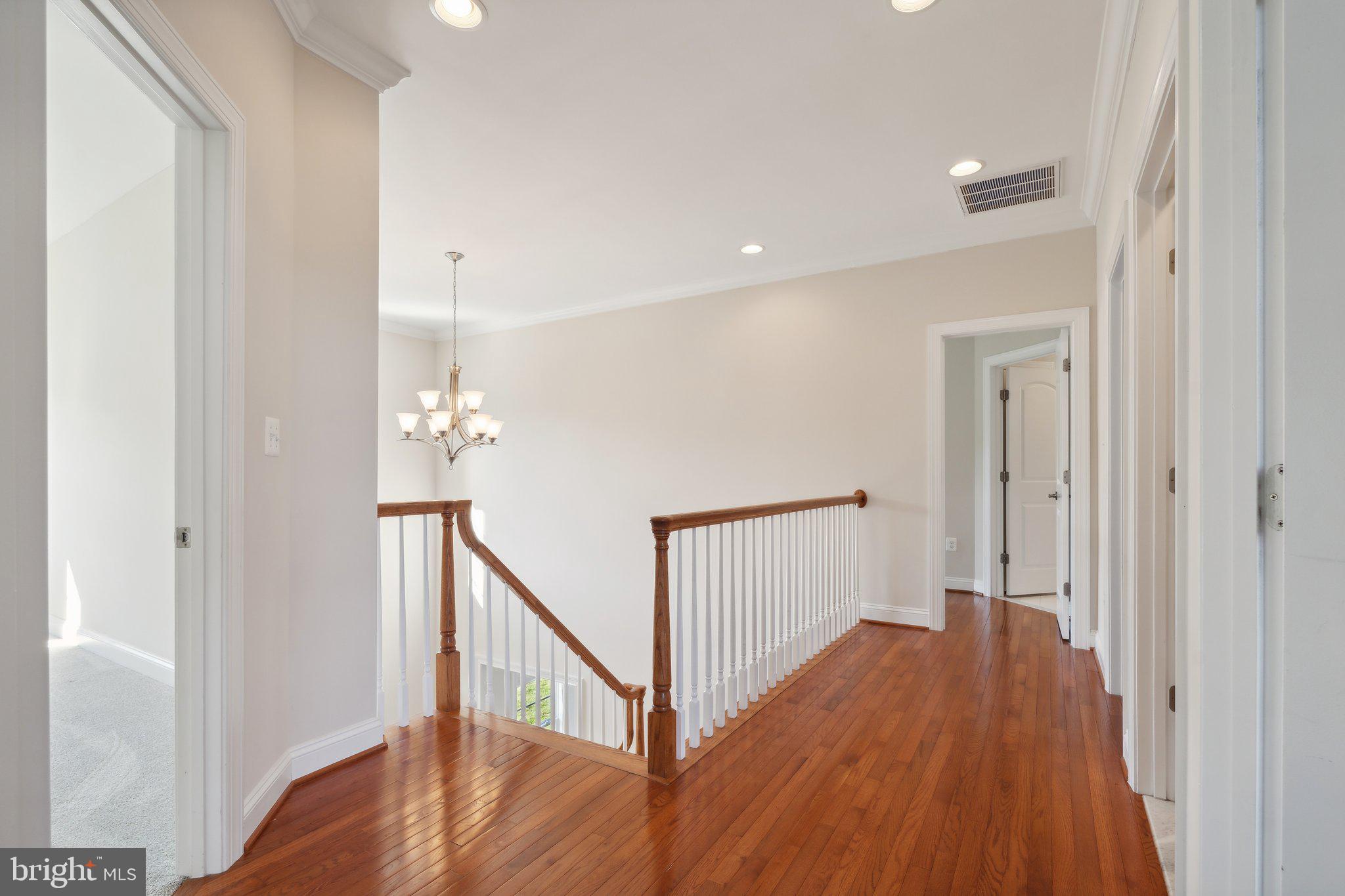 18325 Wild Raspberry Drive Purcellville, VA 20132 - Photo 29 of 76 hardwoods in upper hallway and steps
