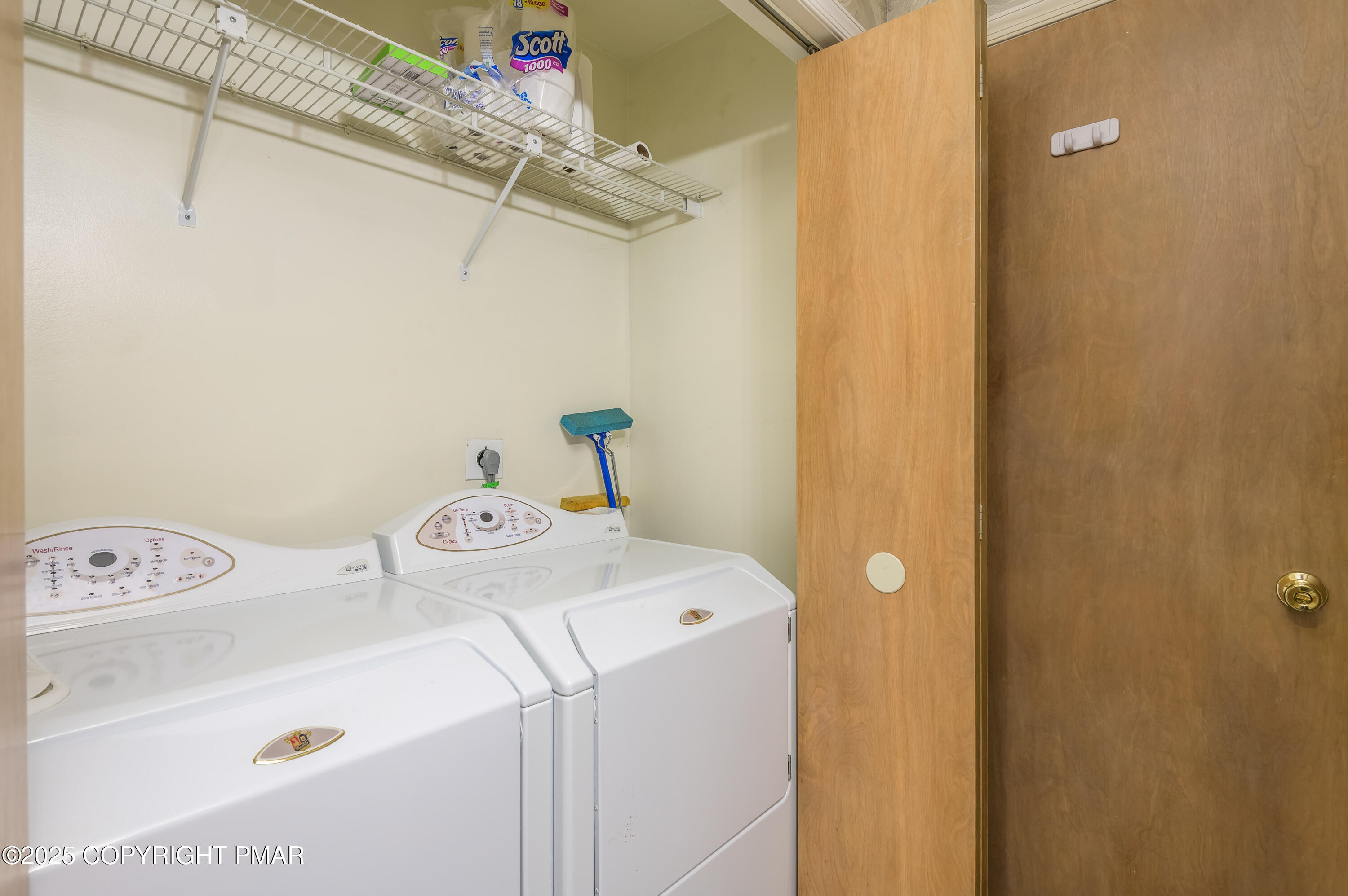 233 Pontiac Path Pocono Lake, PA 18347 - Photo 25 of 46 a utility room with dryer and washer
