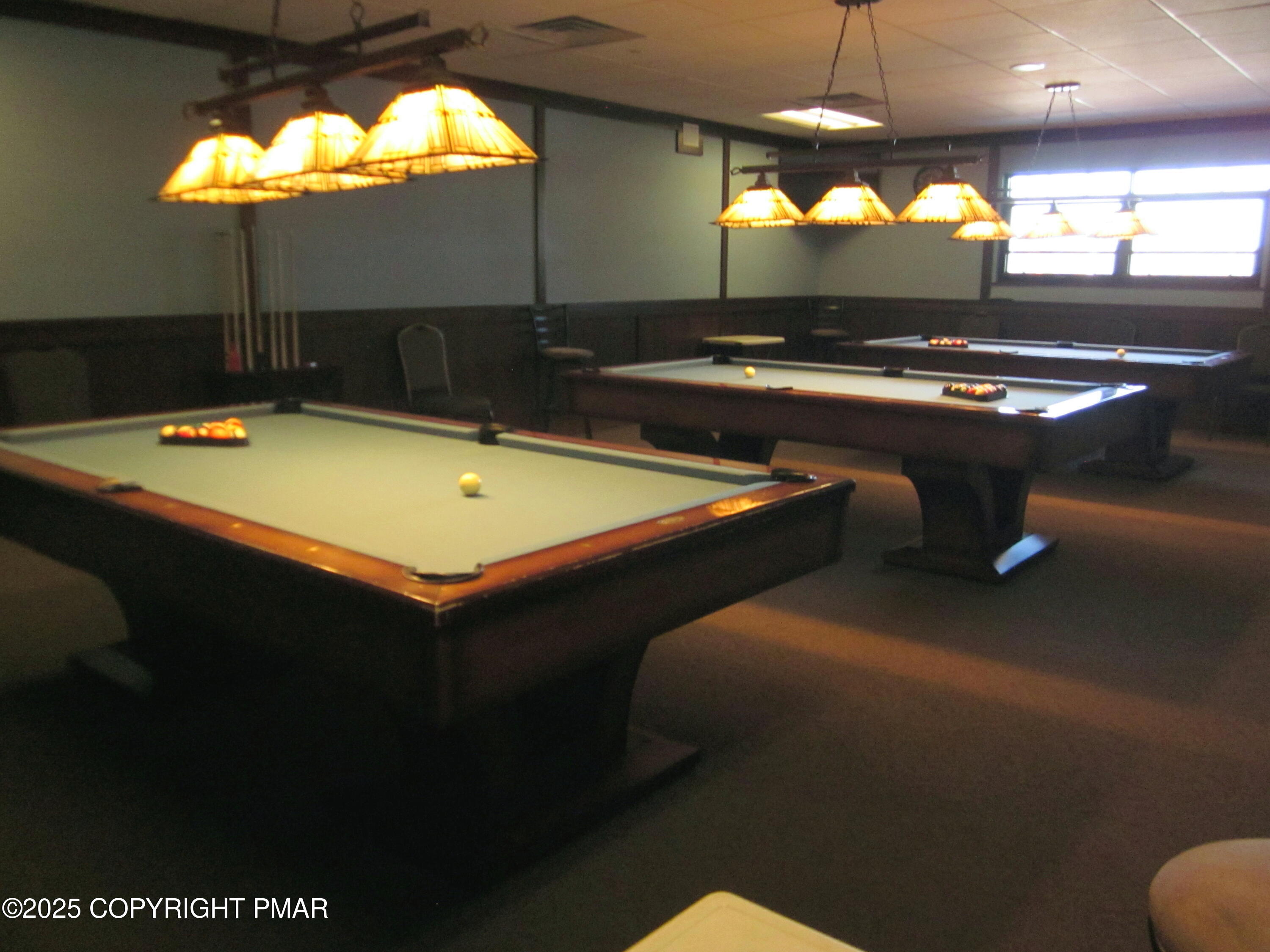 233 Pontiac Path Pocono Lake, PA 18347 - Photo 44 of 46 a room with pool table and chairs
