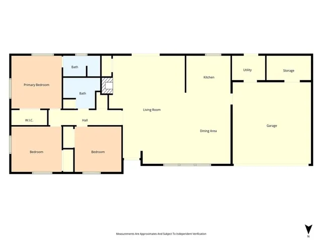 a picture of a floor plan