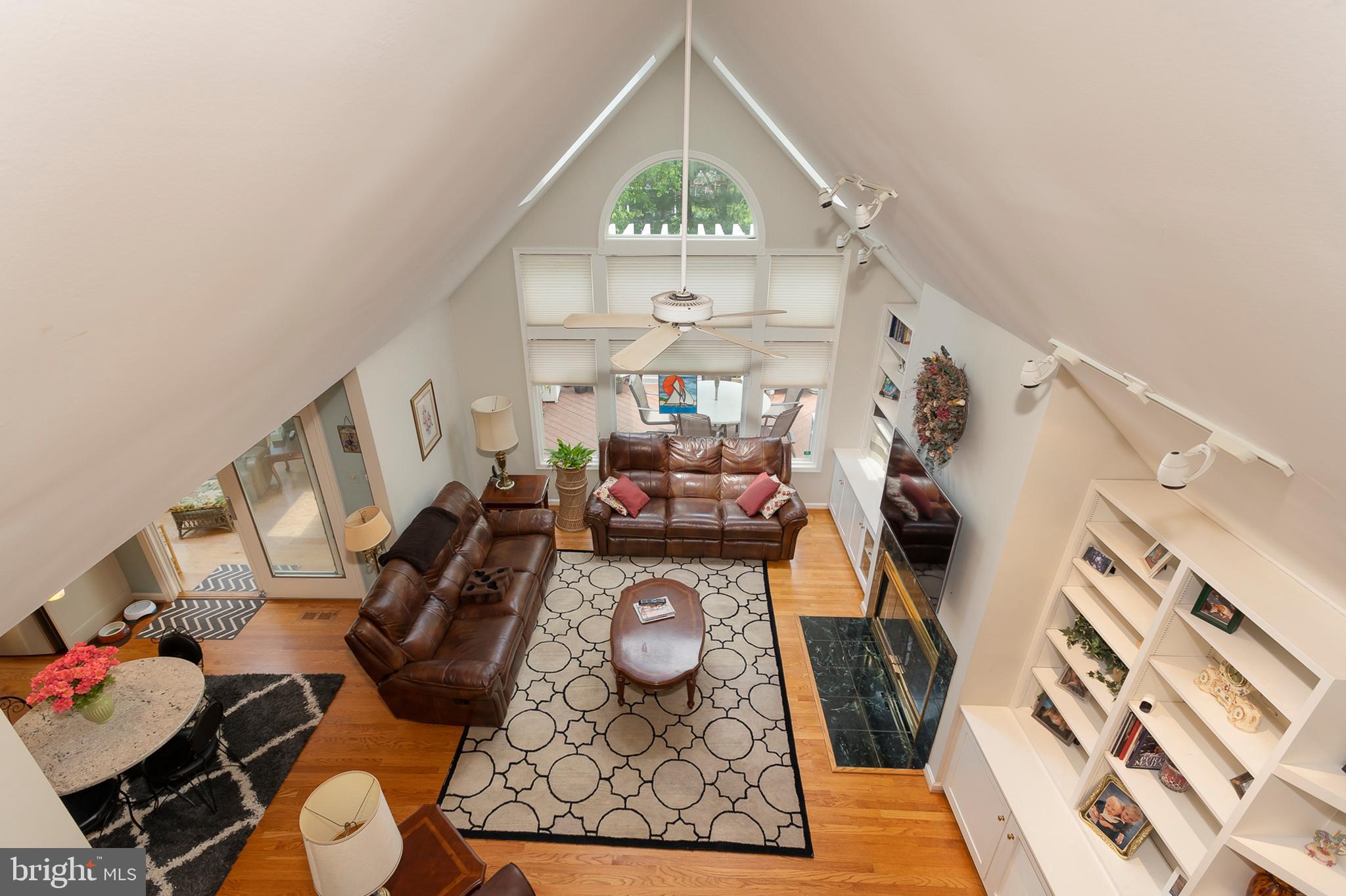 11309 Ridermark Row Columbia, MD 21044 - Photo 22 of 41 Great Room View from Upper Level