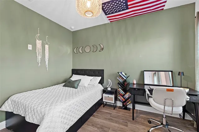 a room with storage and utility