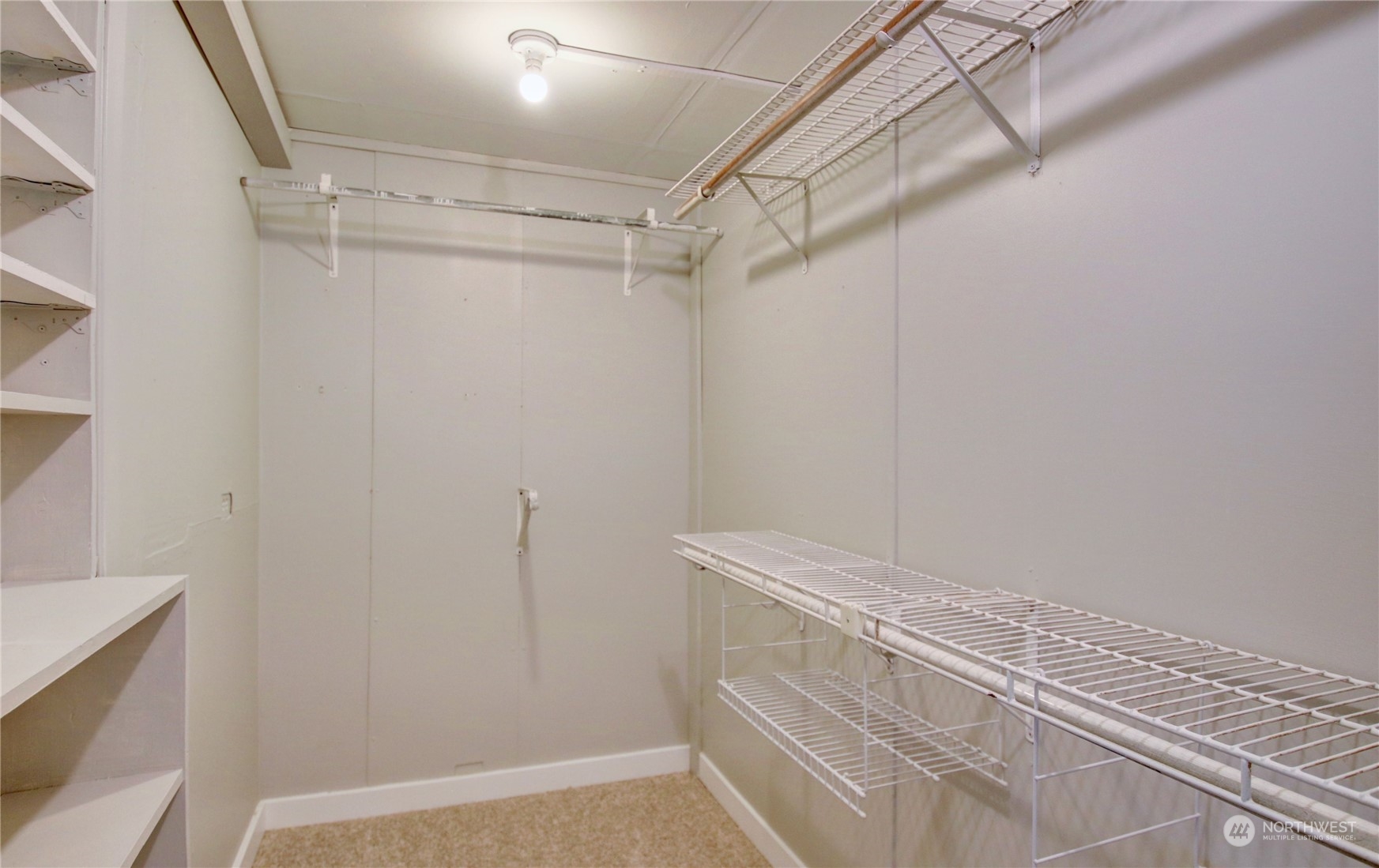 16614 Dunbar Road Mount Vernon, WA 98273 - Photo 28 of 40 a view of walk in closet with empty racks