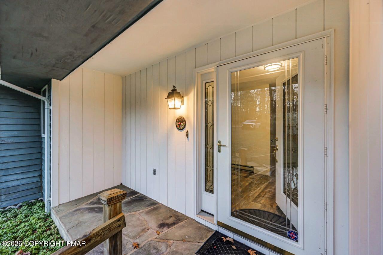 384 Devils Hole Road Cresco, PA 18326 - Photo 5 of 55 a view of an front door