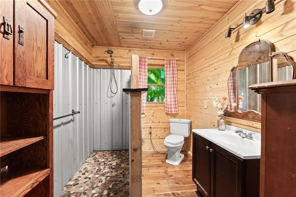 59 Rocket Drive Cleveland, GA 30528 - Photo 17 of 25 a bathroom with a sink a toilet and shower