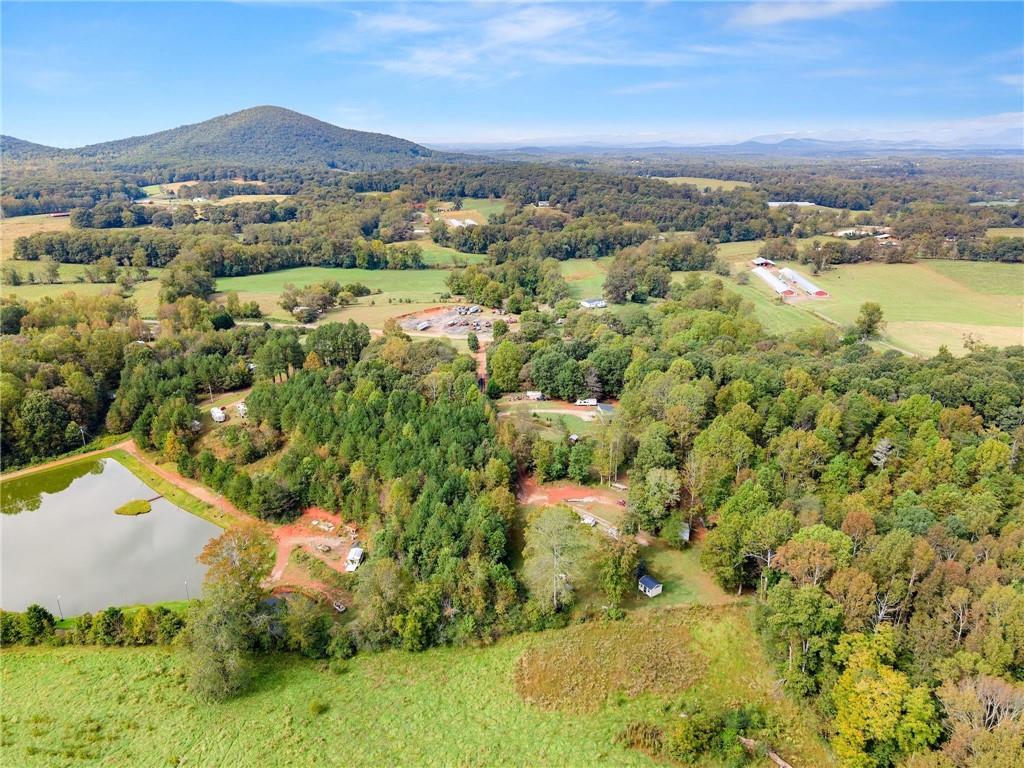 59 Rocket Drive Cleveland, GA 30528 - Photo 25 of 25 an aerial view of residential houses with outdoor space and trees