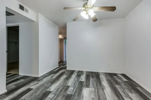wooden floor in an empty room