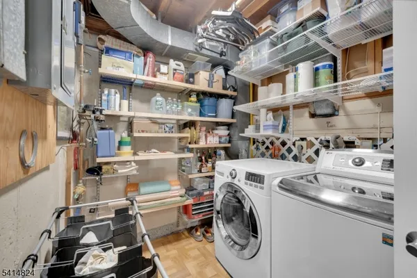 a view of a swimming pool and lounge chairs