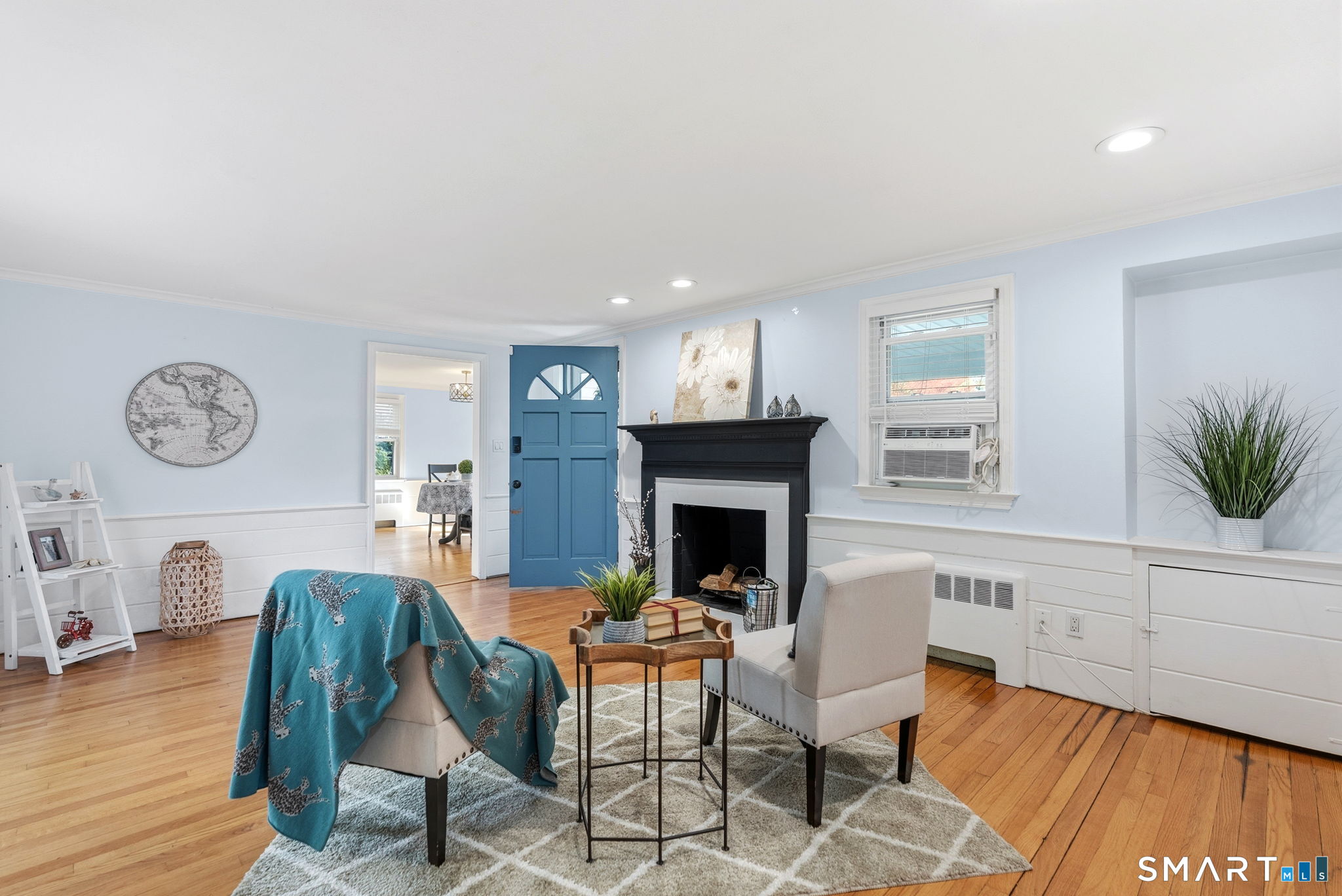 59 Thornbush Road Wethersfield, CT 06109 - Photo 8 of 33 cozy wood burning fireplace