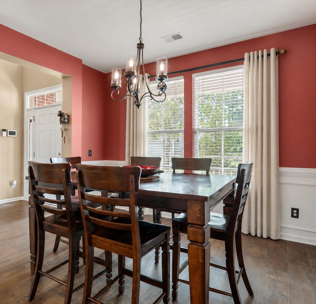 2021 Triple Crown Lane Ridgeville, SC 29472 - Photo 7 of 39 Dining Room with Drapes