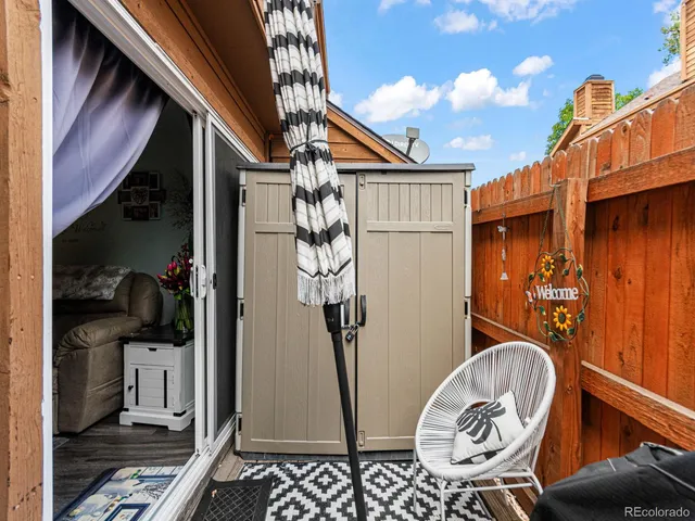 a view of a storage & utility room