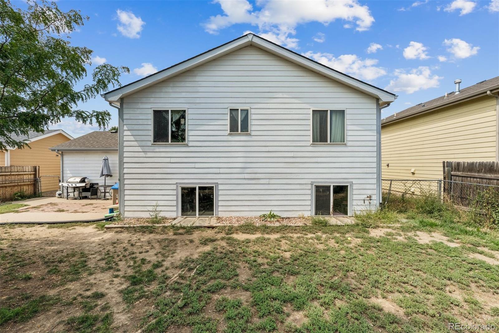 3820 Riverside Parkway Evans, CO 80620 - Photo 21 of 25 a view of a house with backyard