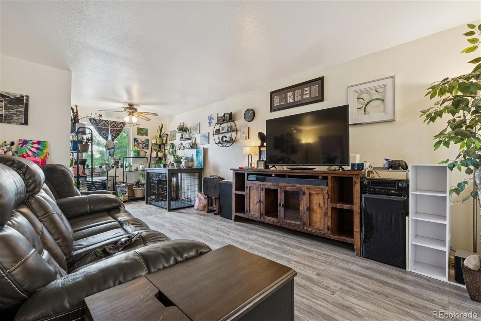 3820 Riverside Parkway Evans, CO 80620 - Photo 3 of 25 a living room with furniture and a flat screen tv