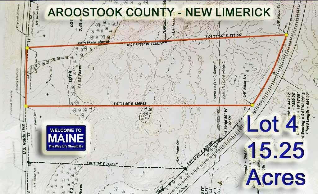 Lot 4 New Limerick Highlands Us 2 Route New Limerick, ME 04761 - Photo 1 of 24 house-land-lot-4-new-limeri
