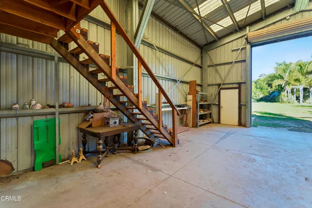 a view of a pathway of a building