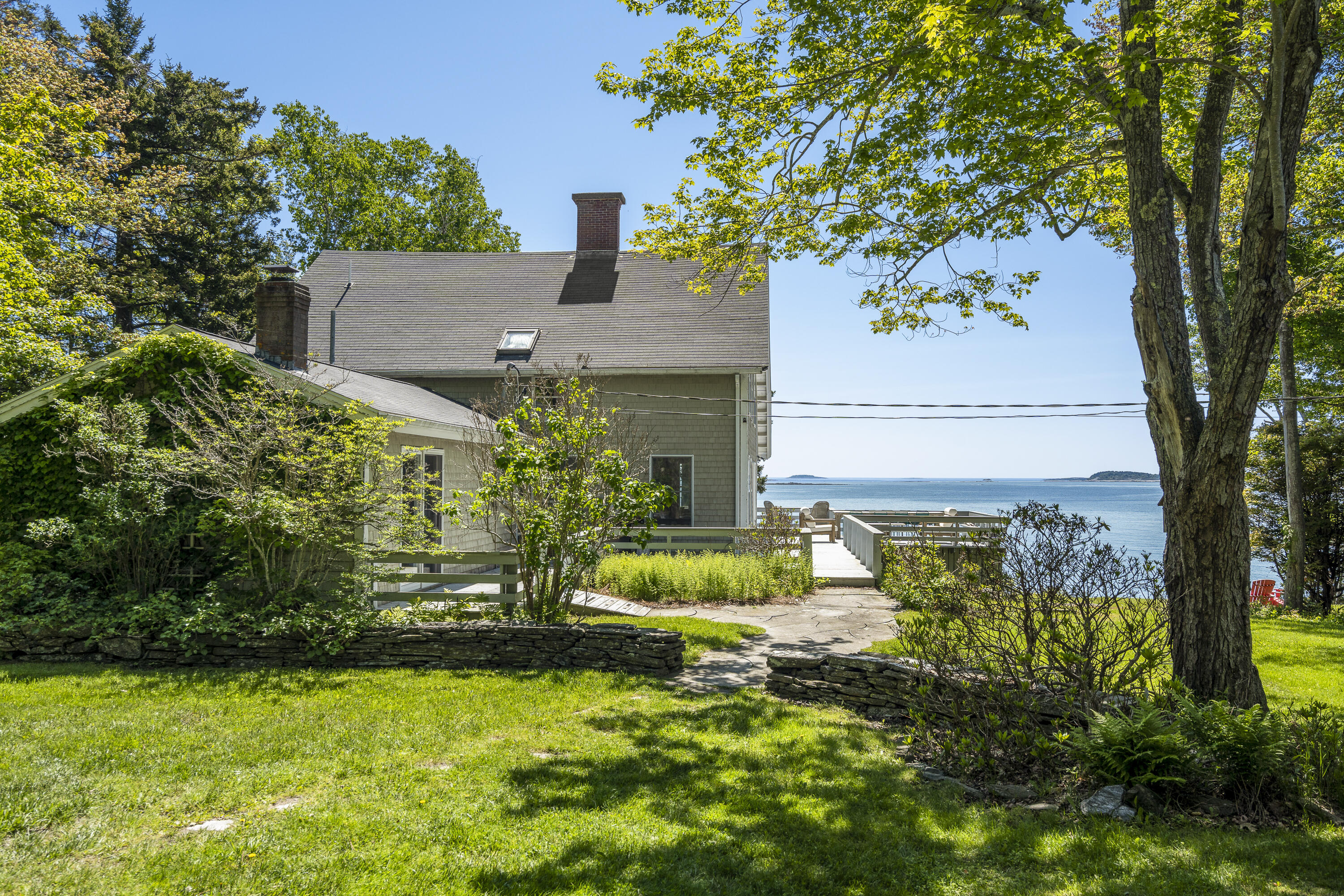 42 Ferris Road Harpswell, ME 04066 - Photo 40 of 87 back yard