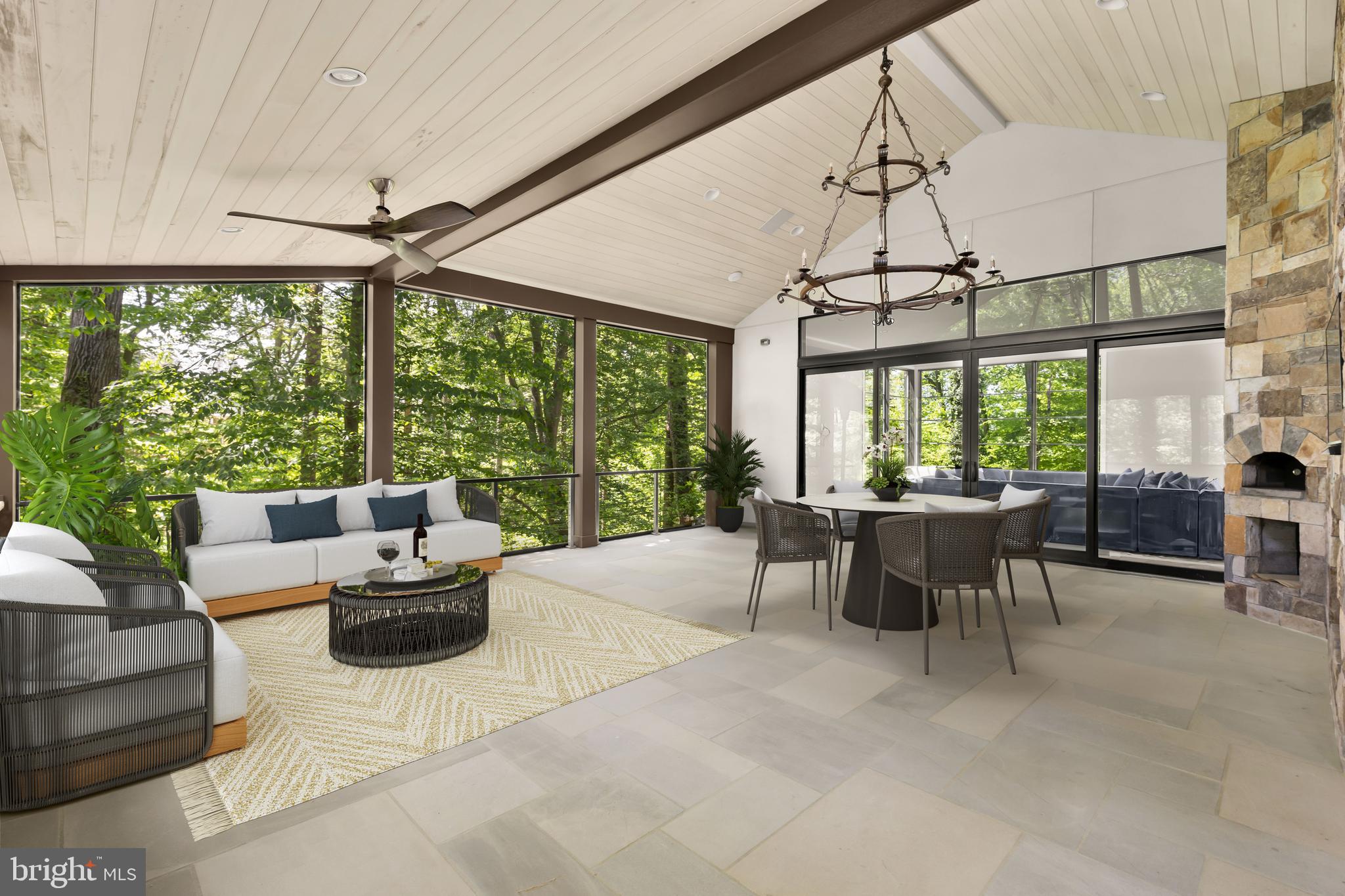 3 Bay Tree Lane Bethesda, MD 20816 - Photo 13 of 50 a living room with furniture and a large window