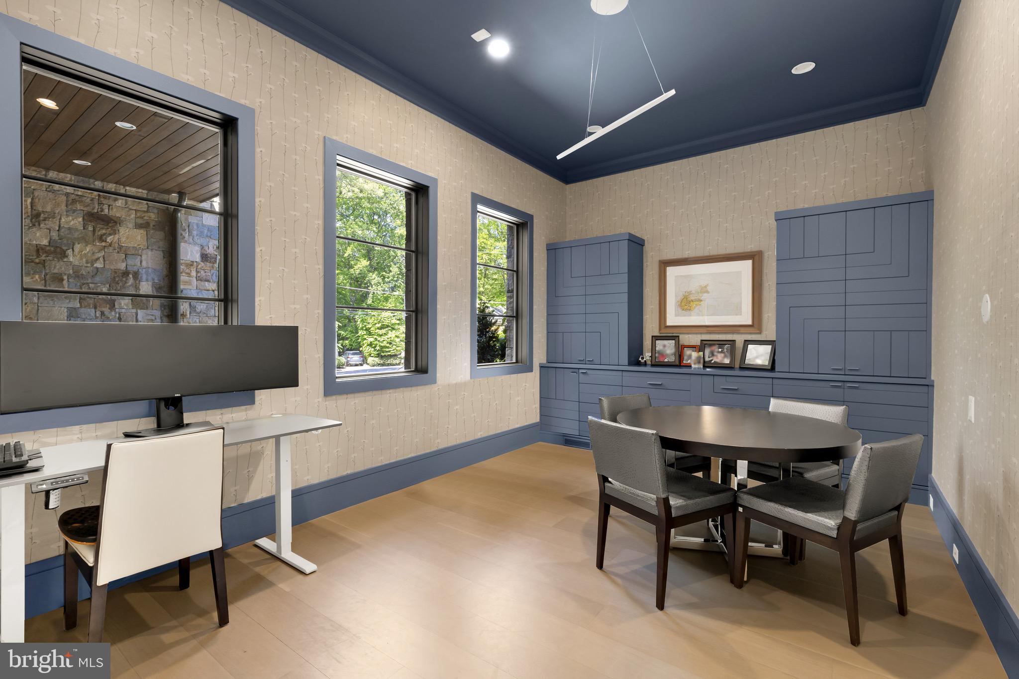 3 Bay Tree Lane Bethesda, MD 20816 - Photo 23 of 50 a workspace with furniture and window
