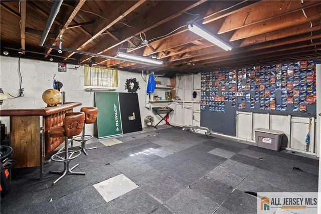 a view of storage and utility room