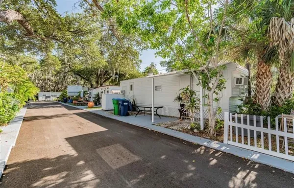 a view of a city from a street