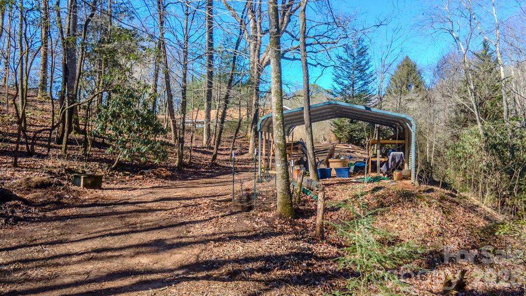 2212 Wayah Road Franklin, NC 28734 - Photo 45 of 47 a view of a entrance gate of the house