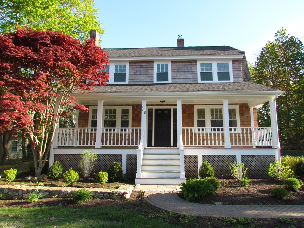 185 First Parish Road Scituate, MA 02066 - Photo 2 of 28 front view of a house with a yard