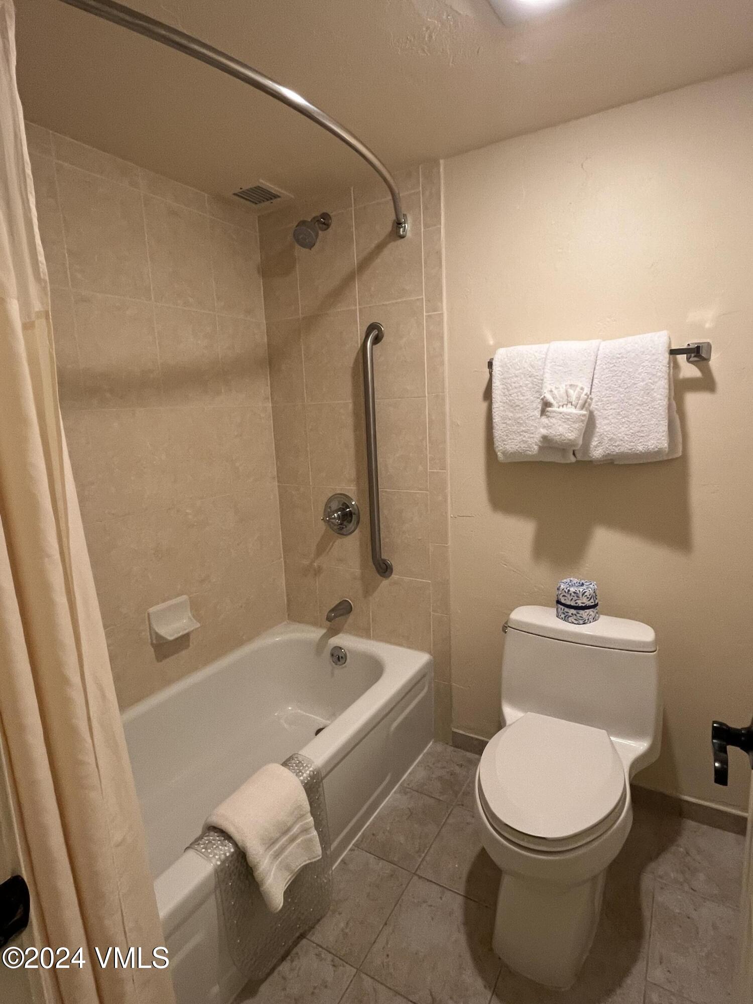 1020 Vail View Drive, Unit 310438 Vail, CO 81657 - Photo 11 of 25 a bathroom with a toilet and a bathtub