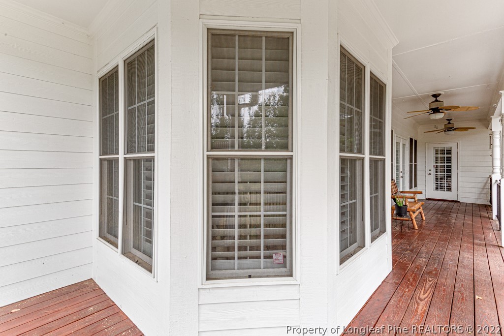 126 Falling Water Road Spring Lake, NC 28390 - Photo 12 of 47 a view of balcony and deck